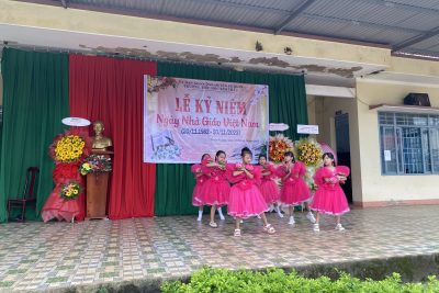 TRƯỜNG TIỂU HỌC KIM CHÂU TỔ CHỨC HĐTN: “TRI ÂN THẦY CÔ NHÂN DỊP NGÀY 20/11/2023”